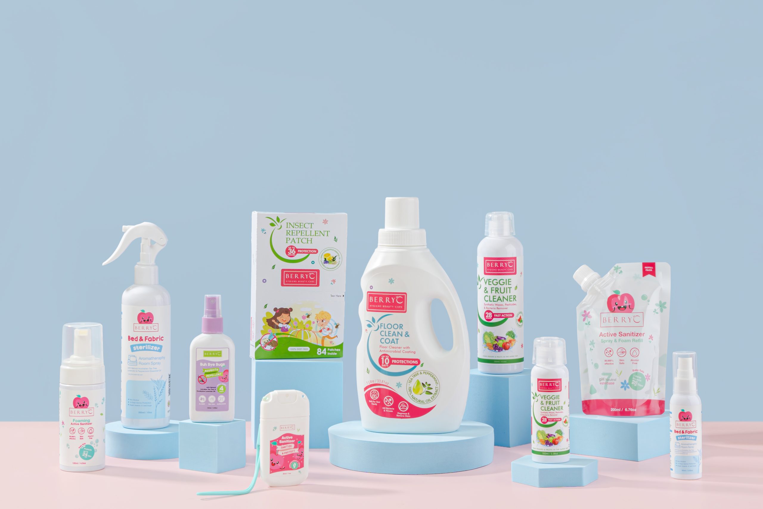 BerryC Complete Product Range